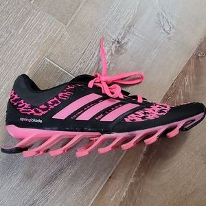 Adidas 7.5 womens springblade hot pink